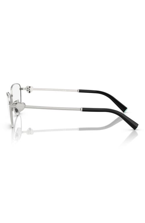 Tiffany & Co . 56mm Oval Optical Glasses In Metallic