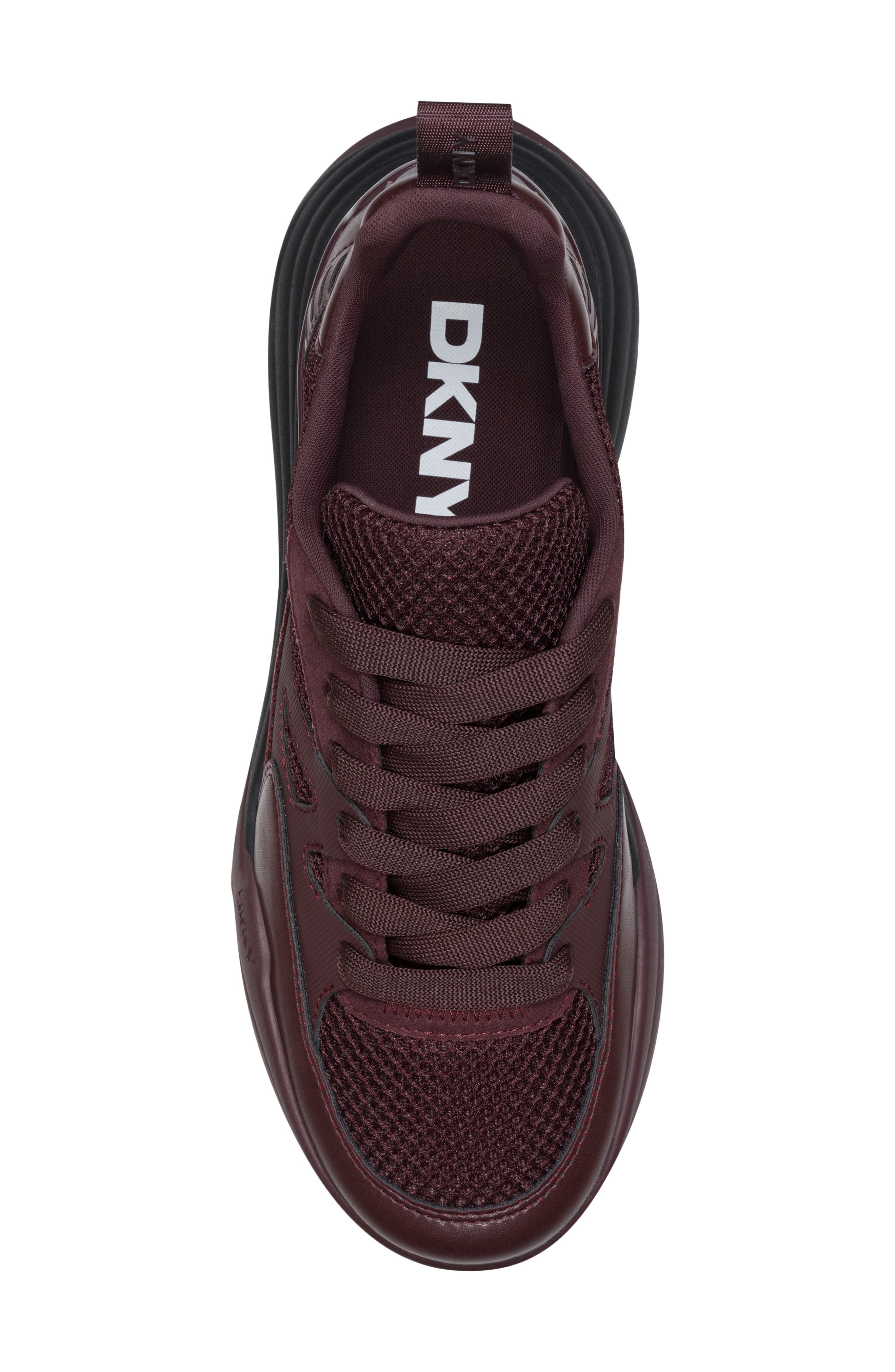 Zanira Platform Sneaker, Alternate, color, SANGRIA