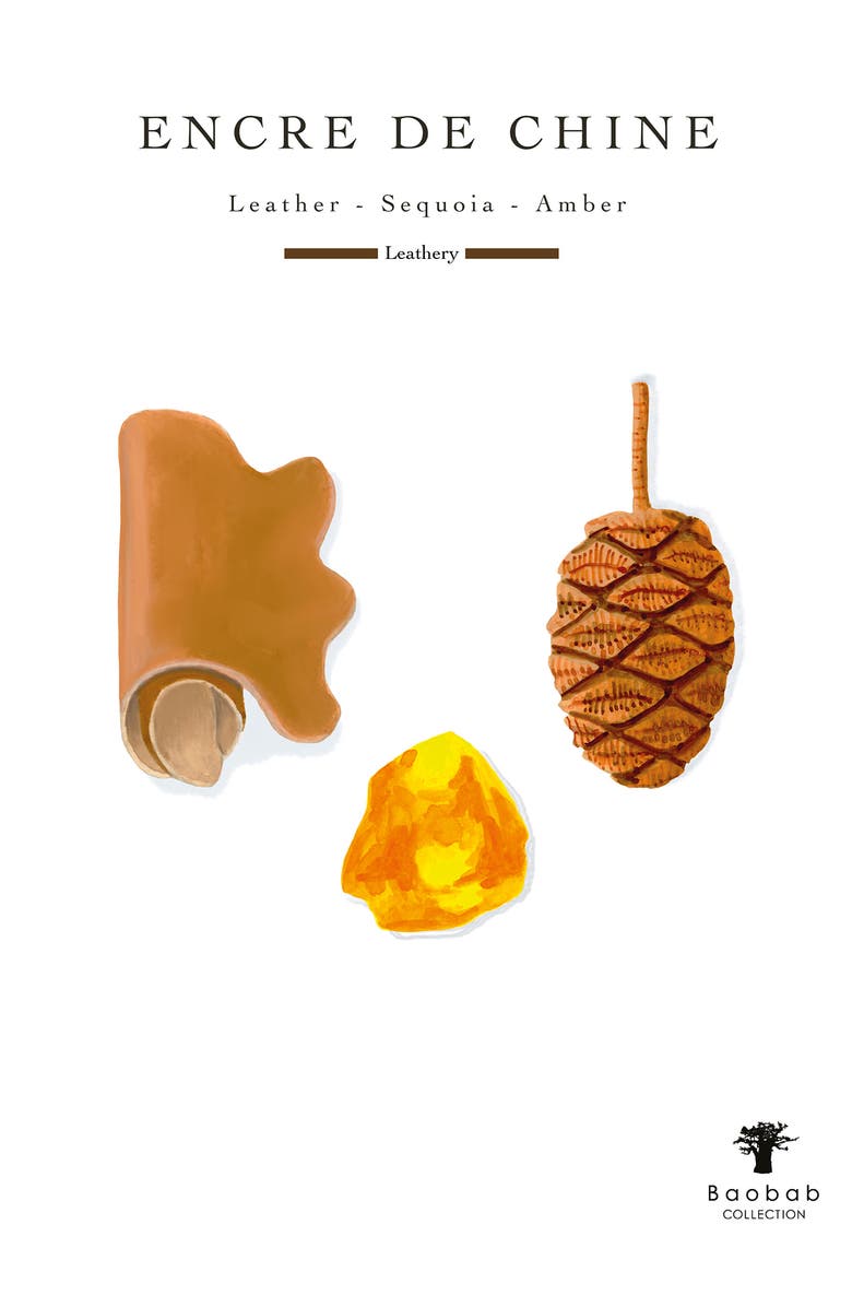 Baobab Collection Les Prestigieuses Encre Black Candle, Alternate, color, Black