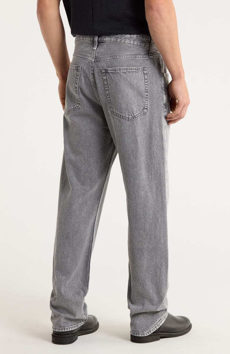 rag & bone Fit 4 Authentic Rigid Straight Leg Jeans, Alternate, color, Ice Grey