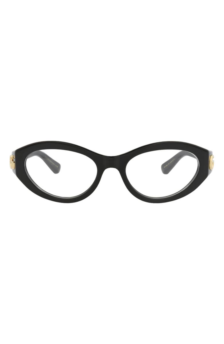 Gucci 51mm Cat Eye Optical Glasses, Main, color, 