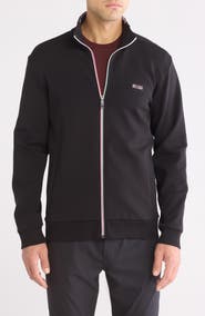 BOSS Skaz Stretch Cotton Blend Track Jacket
