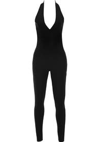 HOUSE OF CB Anaise Plunge Corset Stretch Bandage Jumpsuit