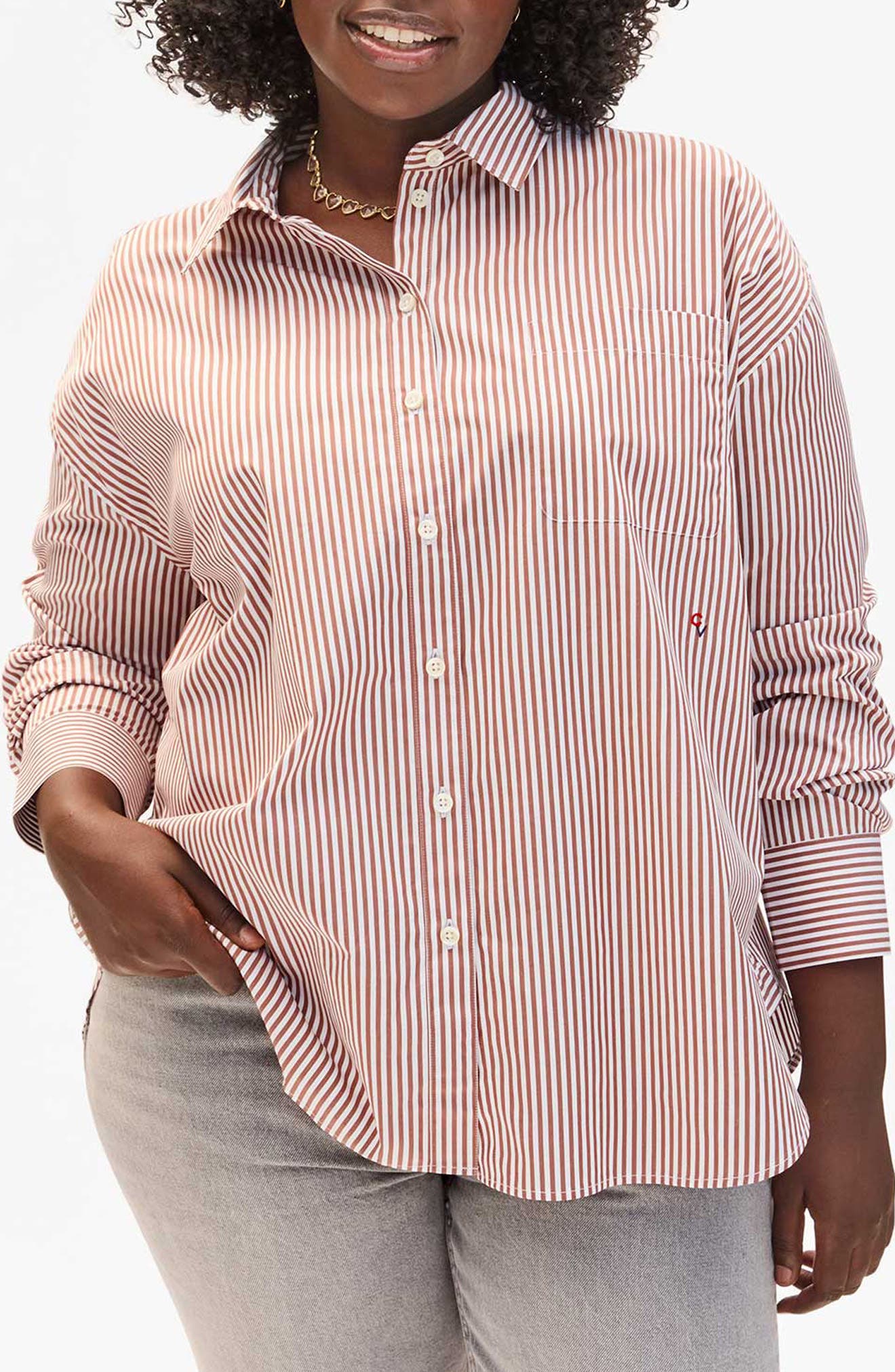 Emilette Oversize Button-Up Shirt