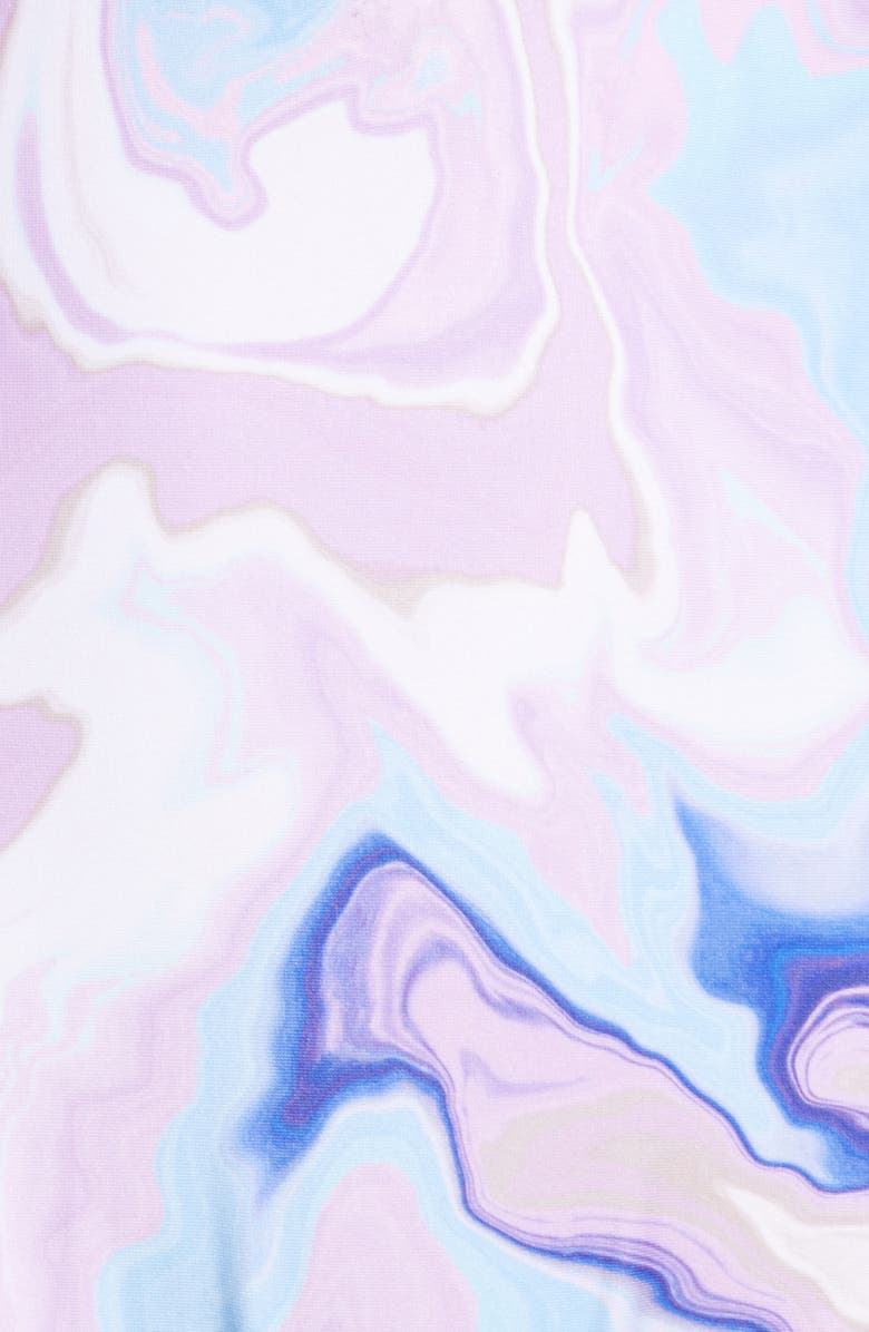 Becca Agate Plunge One-Piece Swimsuit, Alternate, color, 