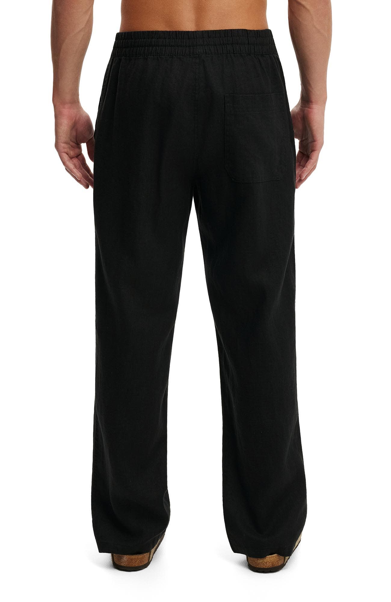 Мужские Cotton On Men's Baggy Linen Pant — фото 4