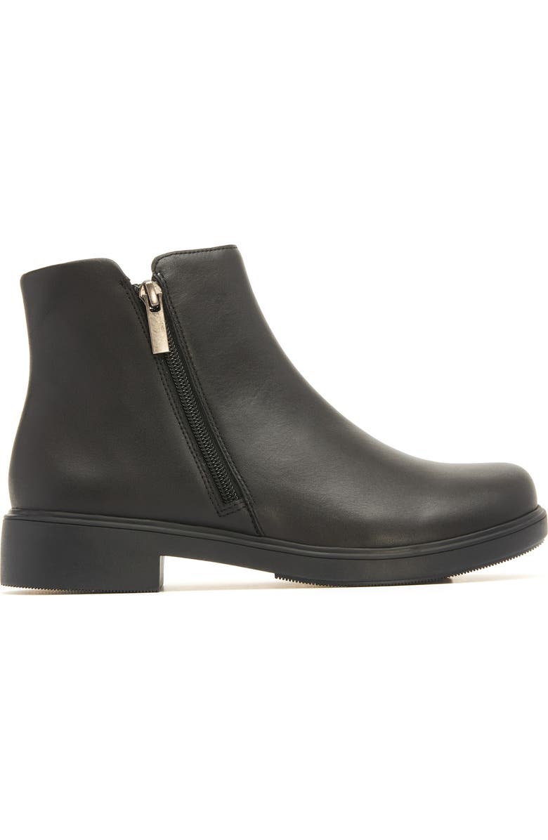 ABEO Compass Zip Boot, Alternate, color, Black Leather - Regular