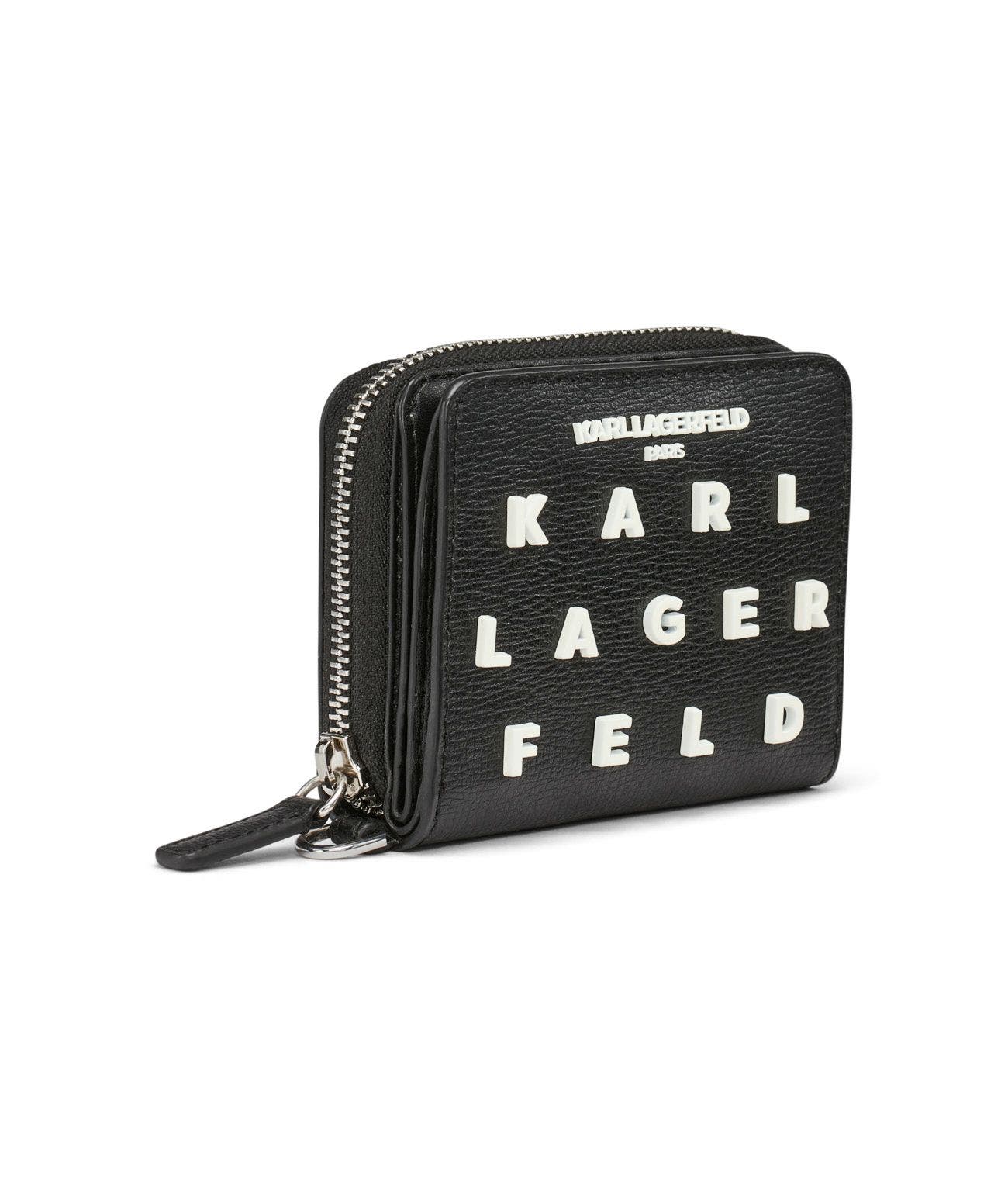 Jacqueline Small Wallet, Alternate, color, Black/White
