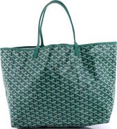 Pre-Owned Goyard Saint Louis Tote Coated Canvas GM