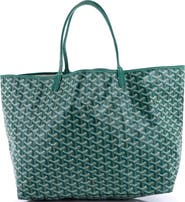 Pre-Owned Goyard Saint Louis Tote Coated Canvas GM