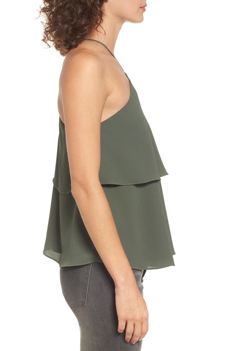 Tiered Halter Top, Alternate, color, THYME