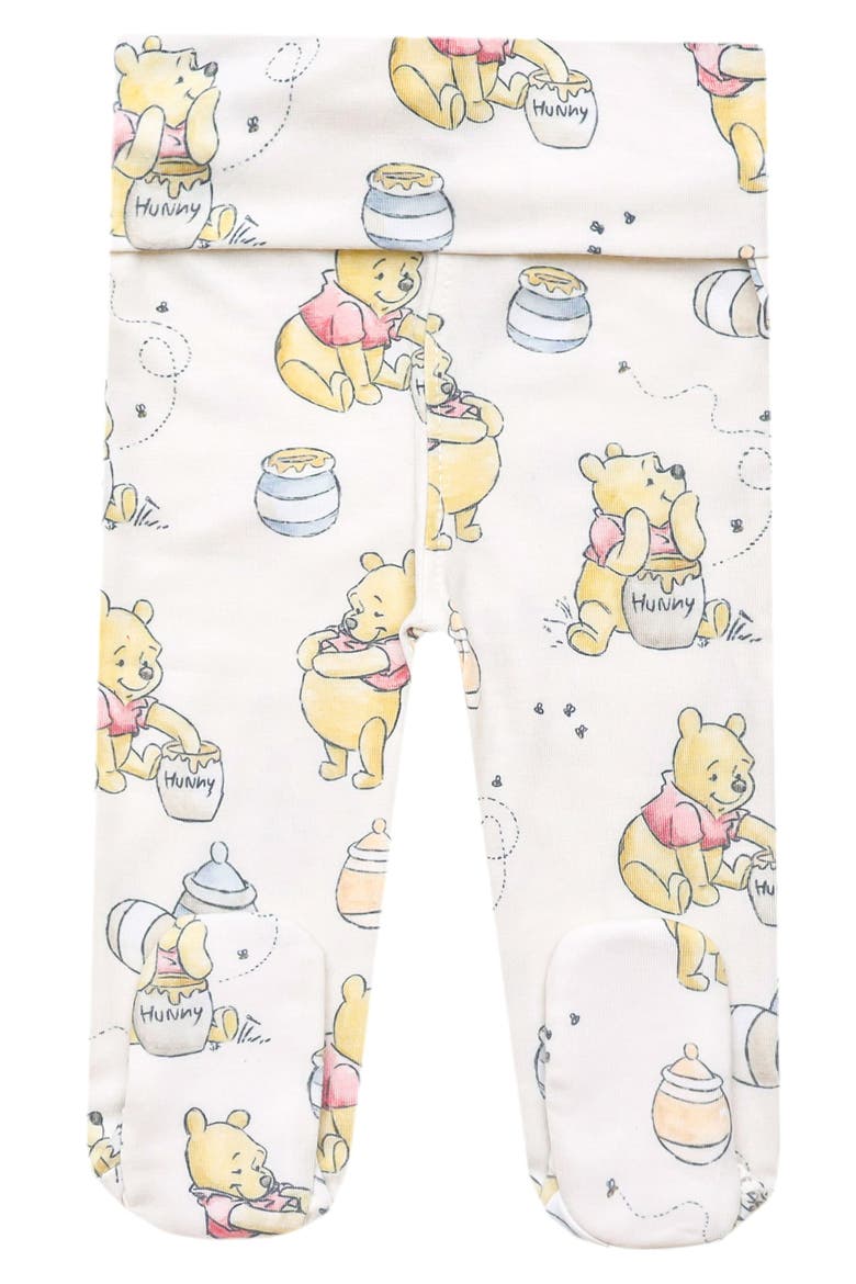 Winnie the Pooh Hunny Footed Pants, Main, color, HUNNY