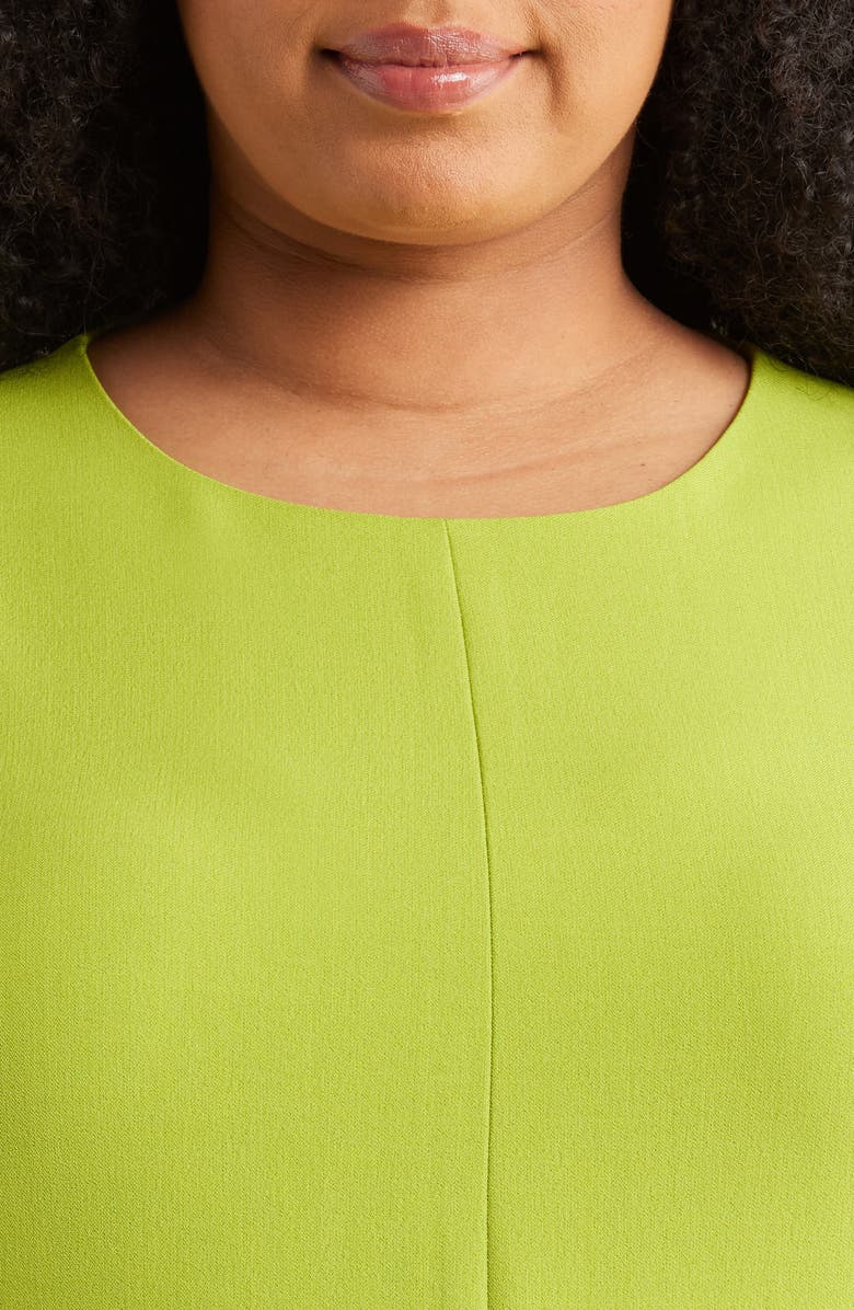 KASPER Sleeveless Sheath Dress, Alternate, color, Kiwi