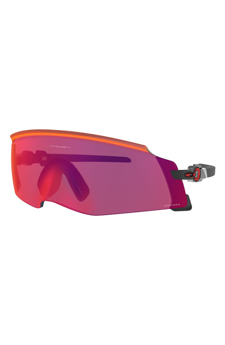 Oakley 180mm Mirrored Shield Sunglasses, Alternate, color,