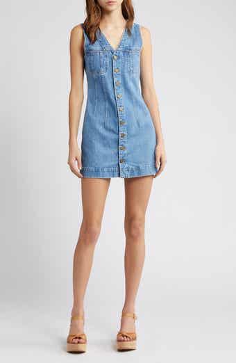 FRAME Sleeveless Pocket Minidress