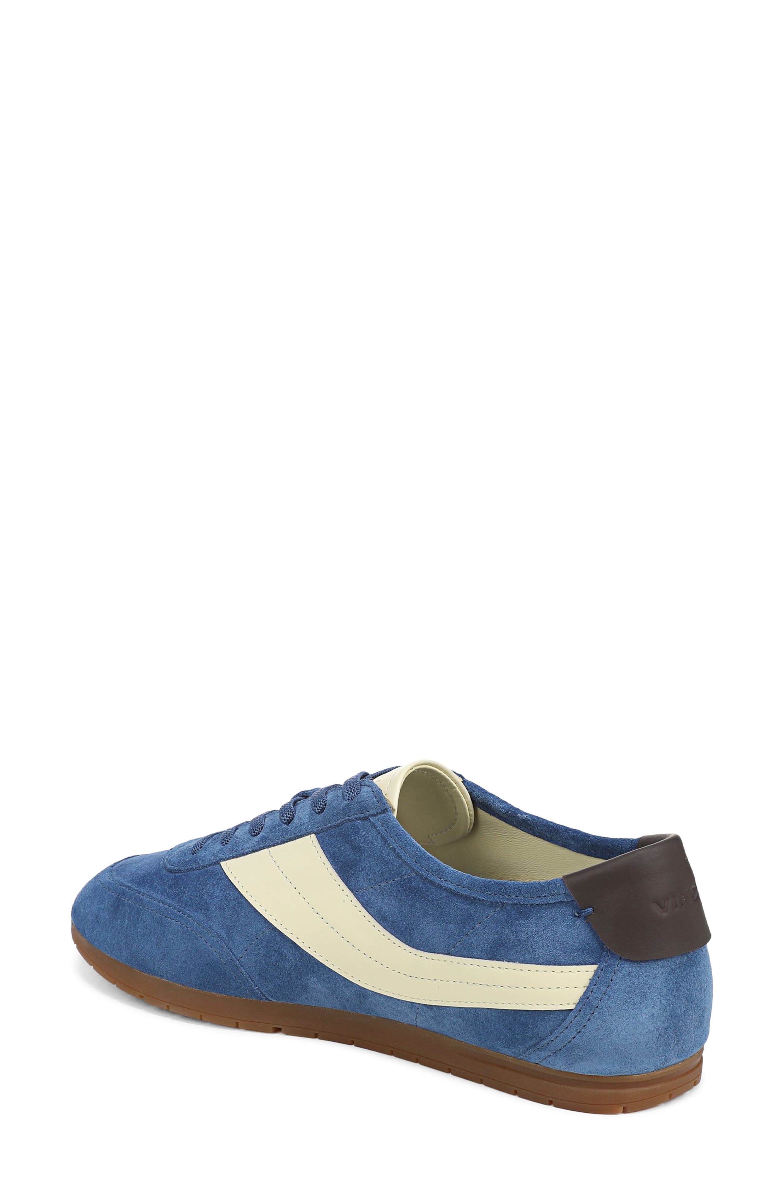 LA Runner Sneaker, Alternate, color, INDIGO/ STRAW SEED