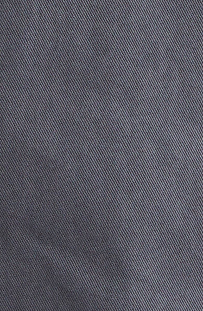 PALMES Lake Cotton Twill Zip Jacket, Alternate, color, Charcoal