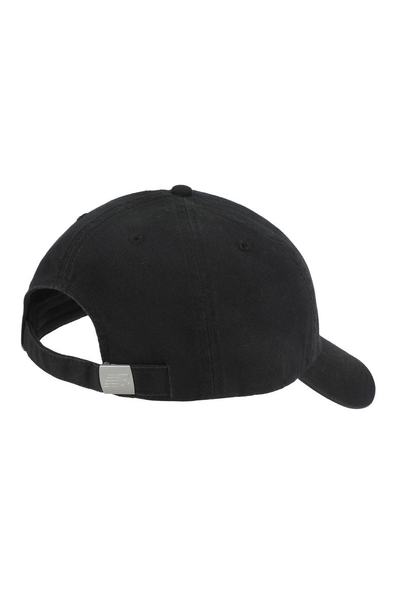 6-Panel Circle Graphic Adjustable Baseball Cap, Alternate, color, BLACK