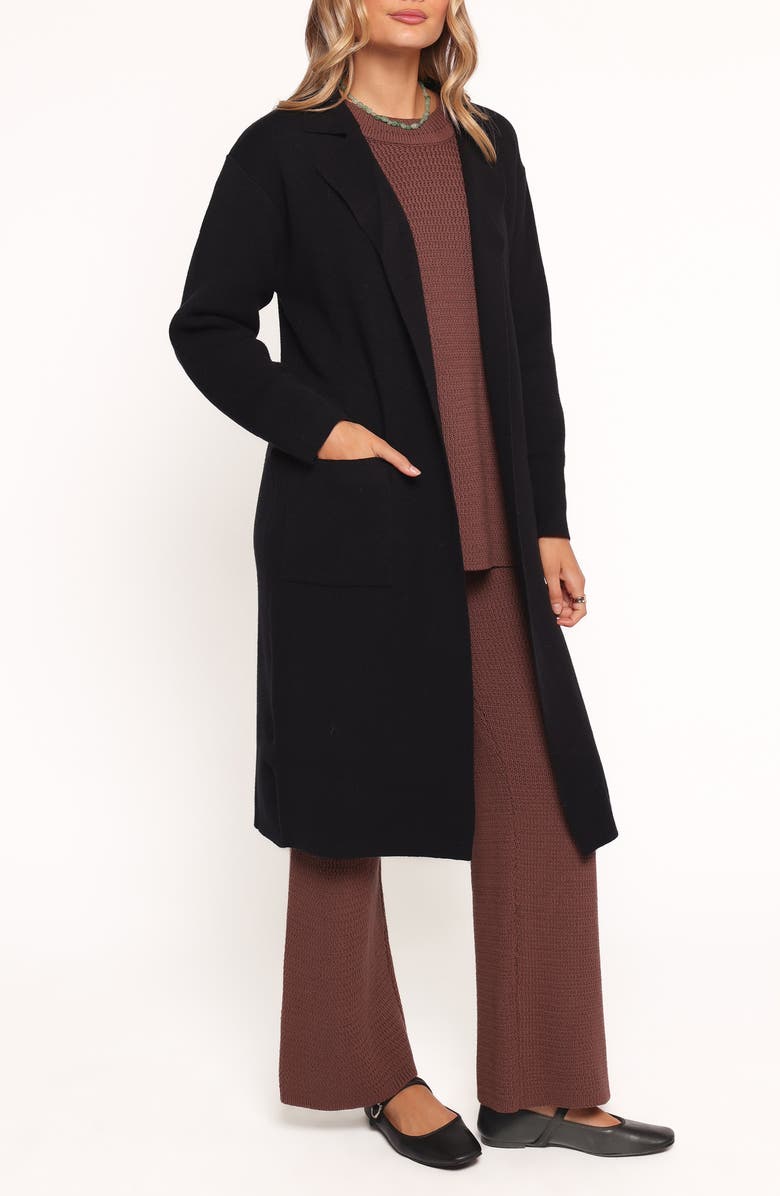 Petal & Pup Venda Coatigan, Alternate, color, Black