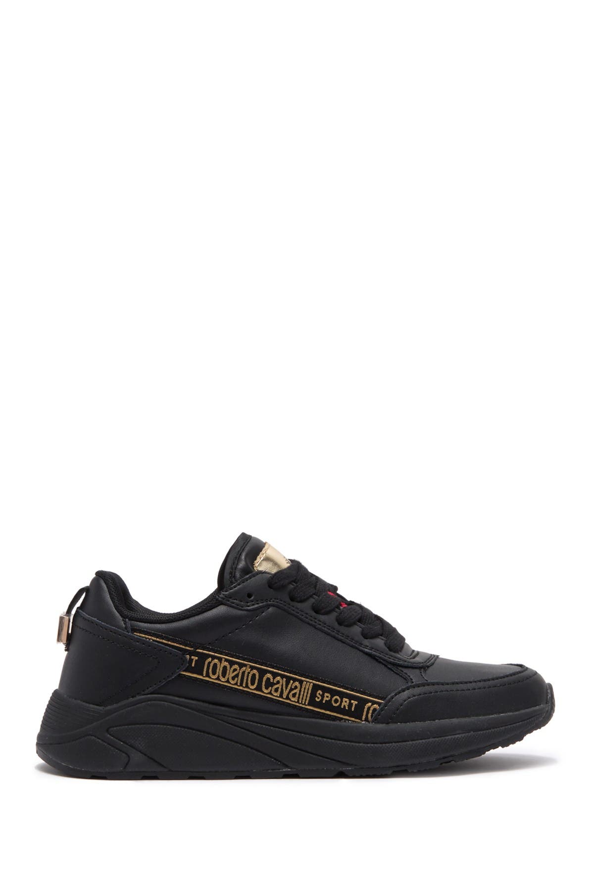 Roberto Cavalli Chunky Sole Sneaker, Alternate, color, 