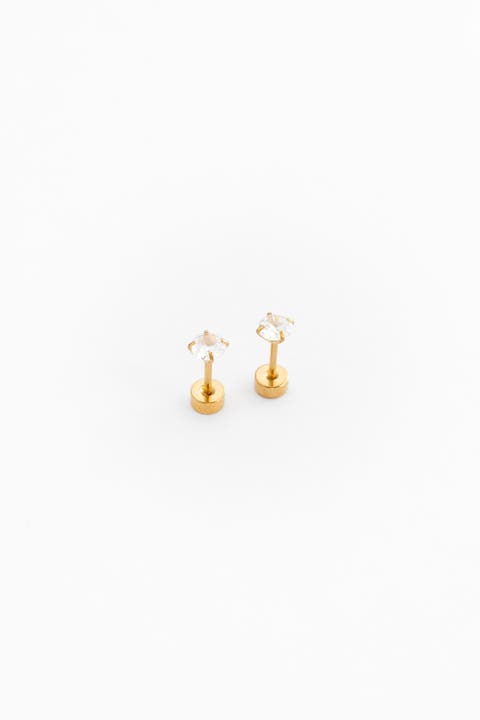 Diamond Stud Earrings