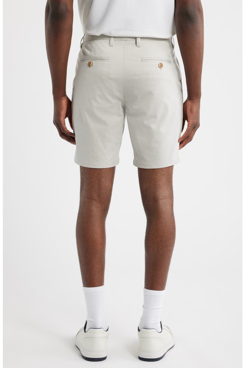 Jupiters Stretch Cotton Blend Chino Shorts, Alternate, color, SEAL