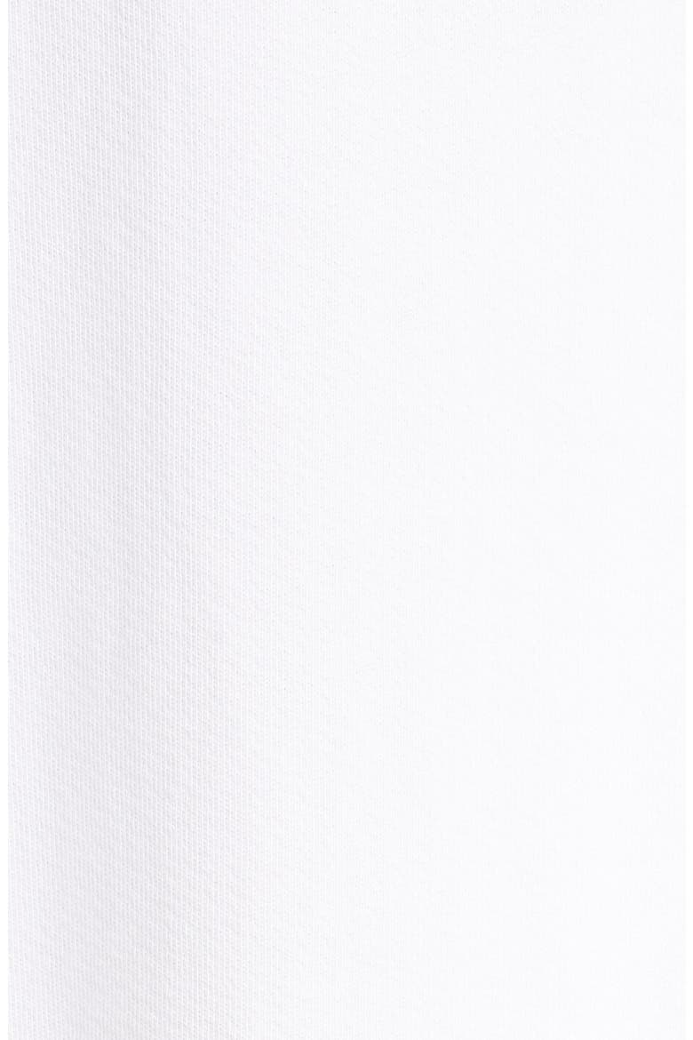 Long Sleeve Cotton Sweatshirt Dress, Alternate, color, OPTIC WHITE