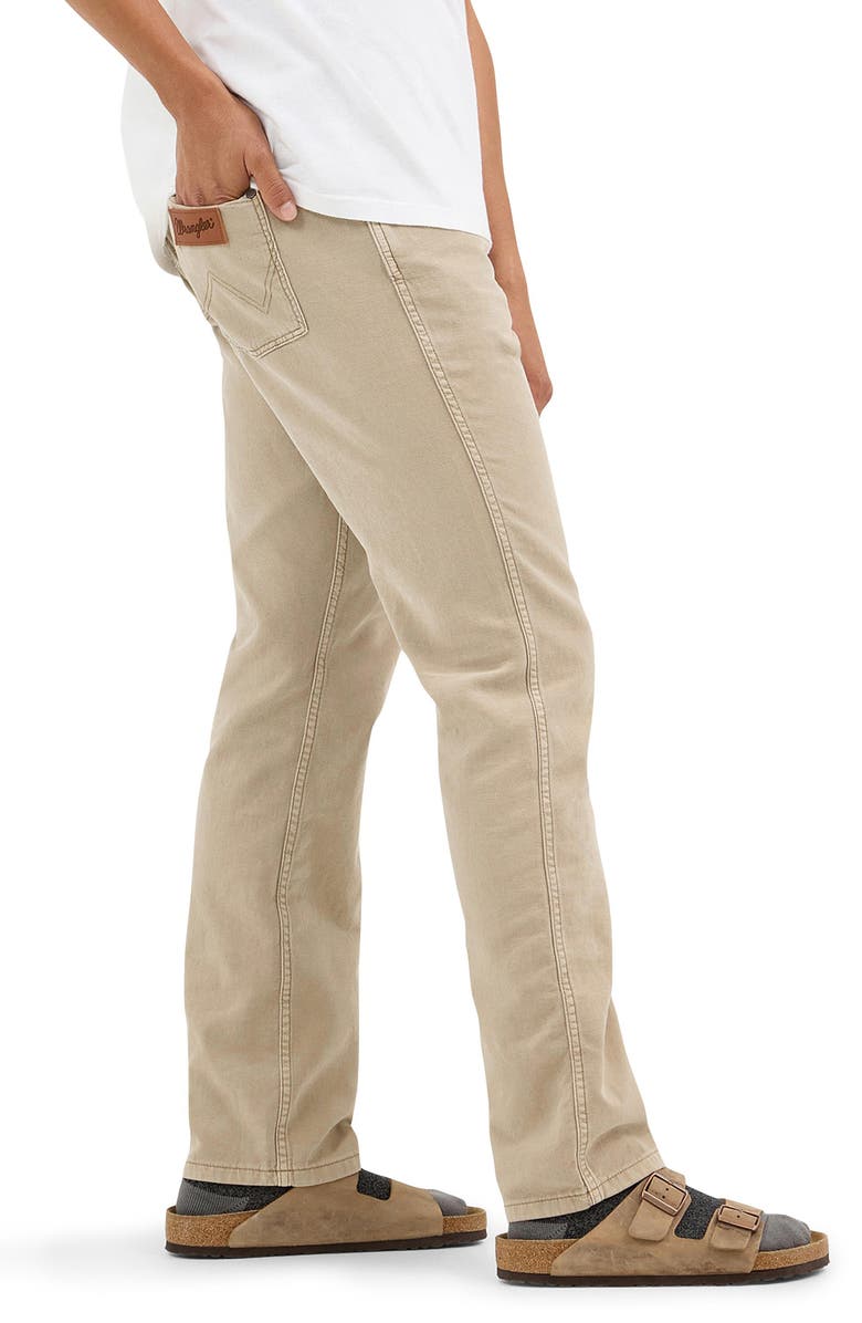 Wrangler Greensboro Straight Leg Jeans, Alternate, color, Timberwolf