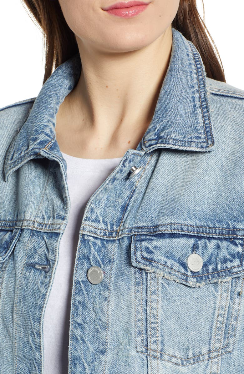 BLANKNYC Lowrider Denim Jacket, Alternate, color,