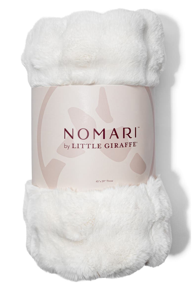 Cloudscape Throw Blanket, Main, color, WISPY WHITE