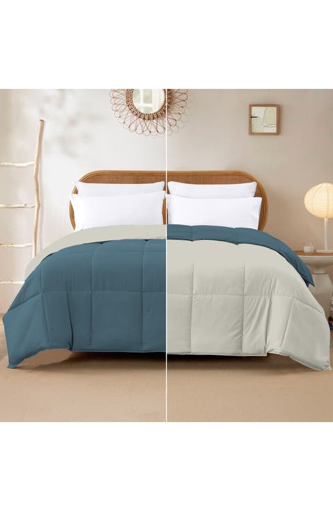 Down Alternative Reversible Comforter