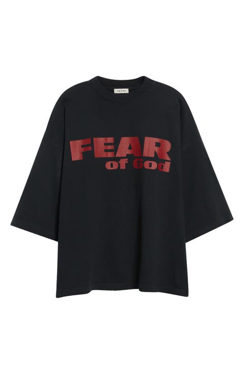 Fear Is Gone Relaxed Graphic T-Shirt