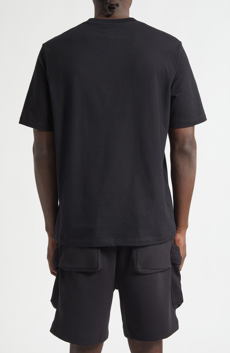 AMIRI Varsity Patch T-Shirt, Alternate, color, Black