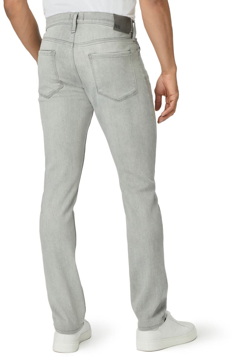 PAIGE Lennox Slim Leg Jeans, Alternate, color, Grumman