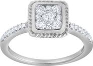 LuvMyJewelry Caelina 0.50 Ct 10K Gold Diamond Ring