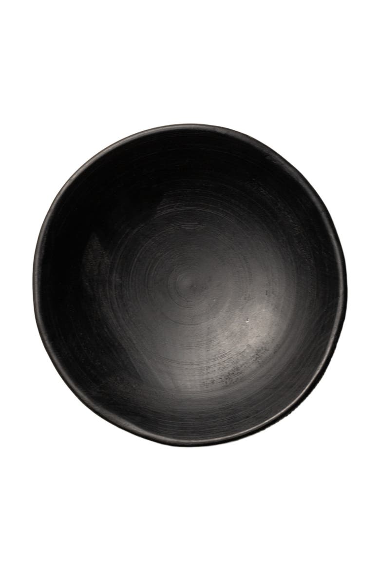 Shallow Bowl, Alternate, color, Ebony