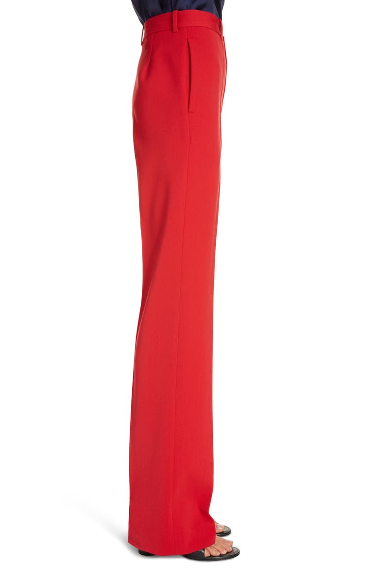Straight Leg Stretch Twill Trousers, Alternate, color, MASAI RED