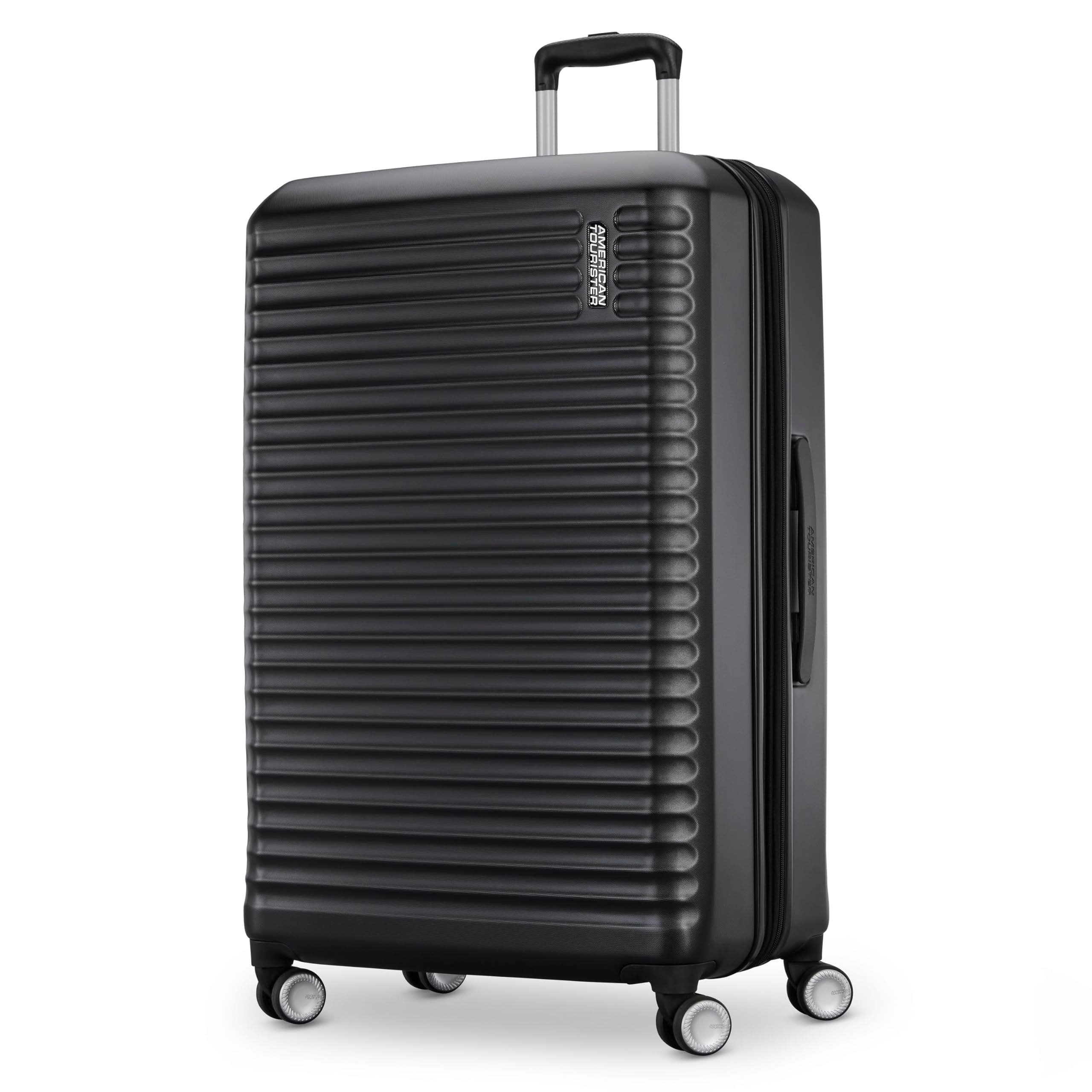 AMERICAN TOURISTER Stratum 3.0 Hardside Expandable 28" Large Checked Luggage, Main, color, Black