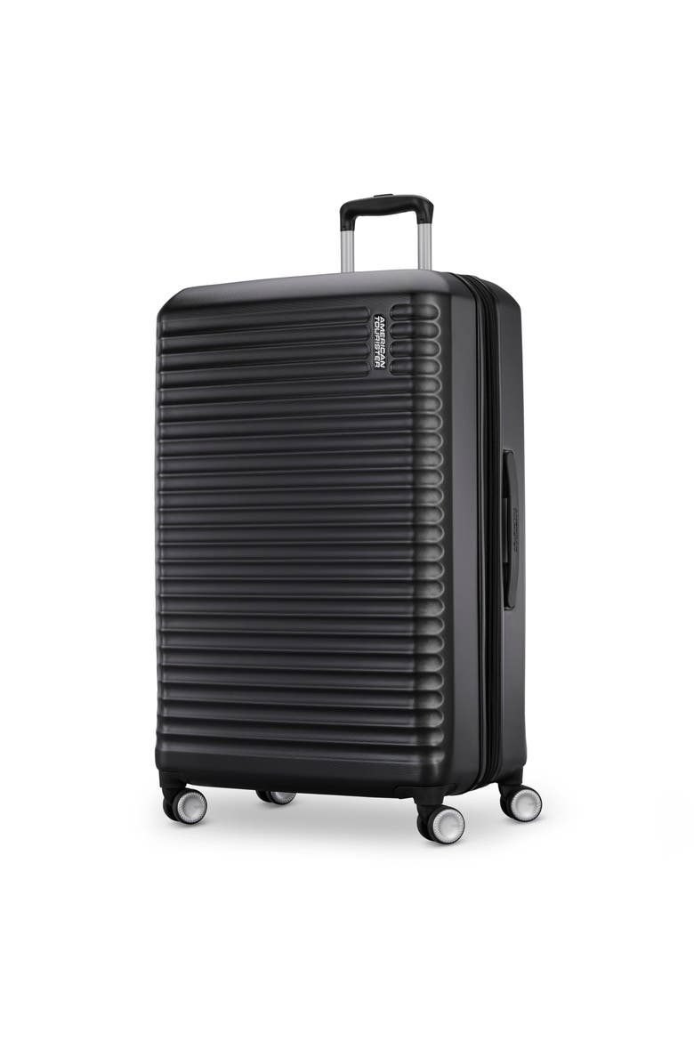 Stratum 3.0 Hardside Expandable 28" Large Checked Luggage, Main, color, Black