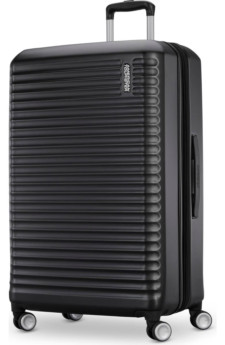 AMERICAN TOURISTER Stratum 3.0 Hardside Expandable 28" Large Checked Luggage, Main, color, Black