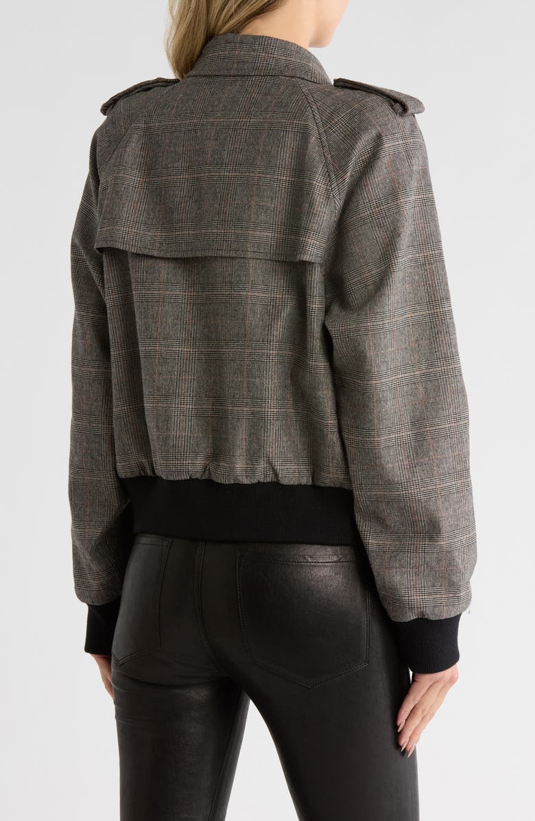 FRAME Modern Plaid Bomber Jacket, Alternate, color, 