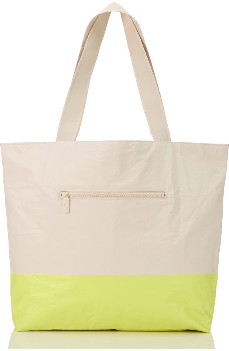Aloha Collection Dipped Day Tripper Water Resistant Tyvek<sup>®</sup> Tote, Alternate, color, Highlighter/ Sandstone