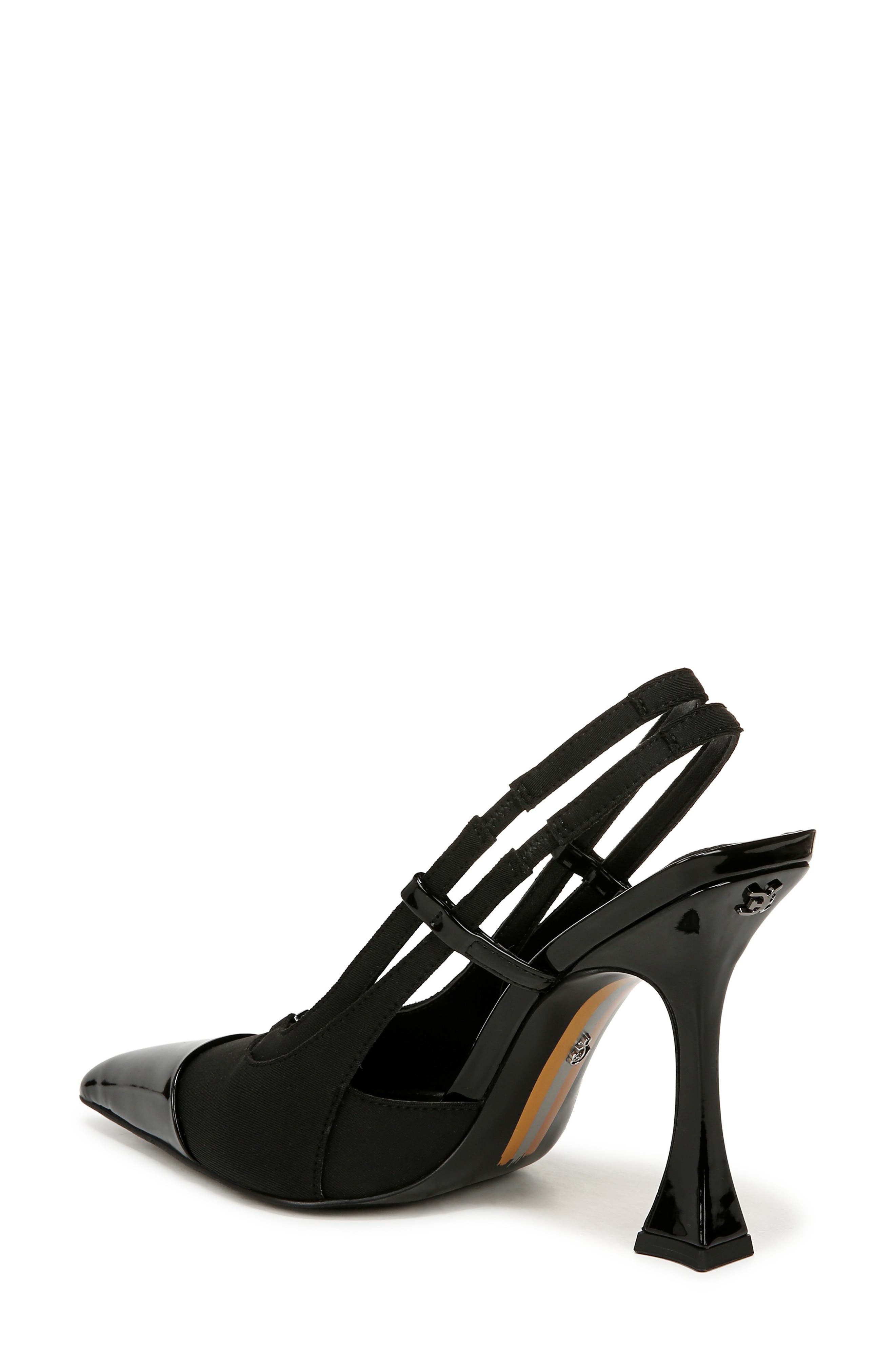 Sam Edelman Odessa Slingback Pointed Cap Toe Pump, Alternate, color, 