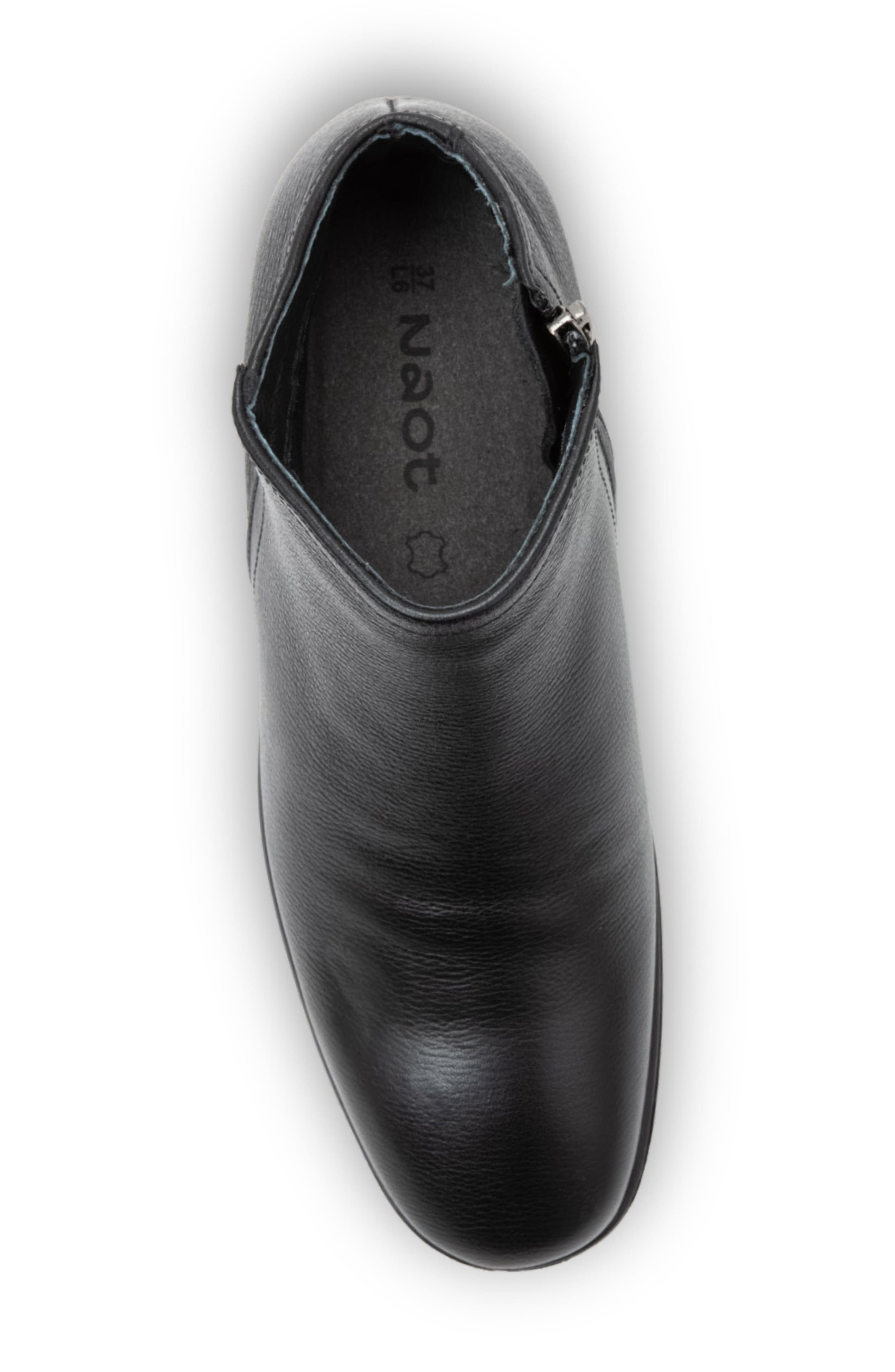 Naot Heir Bootie, Alternate, color, Black Leather