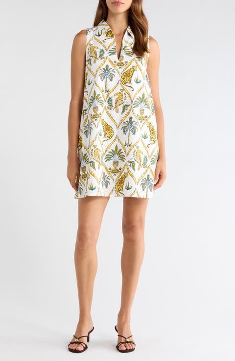 Lexya Print Sleeveless Minidress
