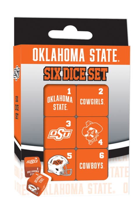 Oklahoma State Cowboys Dice Set - 19mm