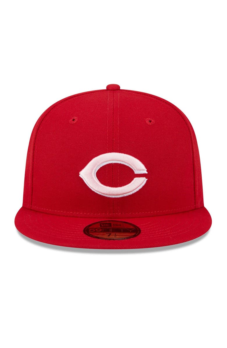 New Era Men's New Era  Red Cincinnati Reds 2024 Mother's Day On-Field 59FIFTY Fitted Hat, Alternate, color, 