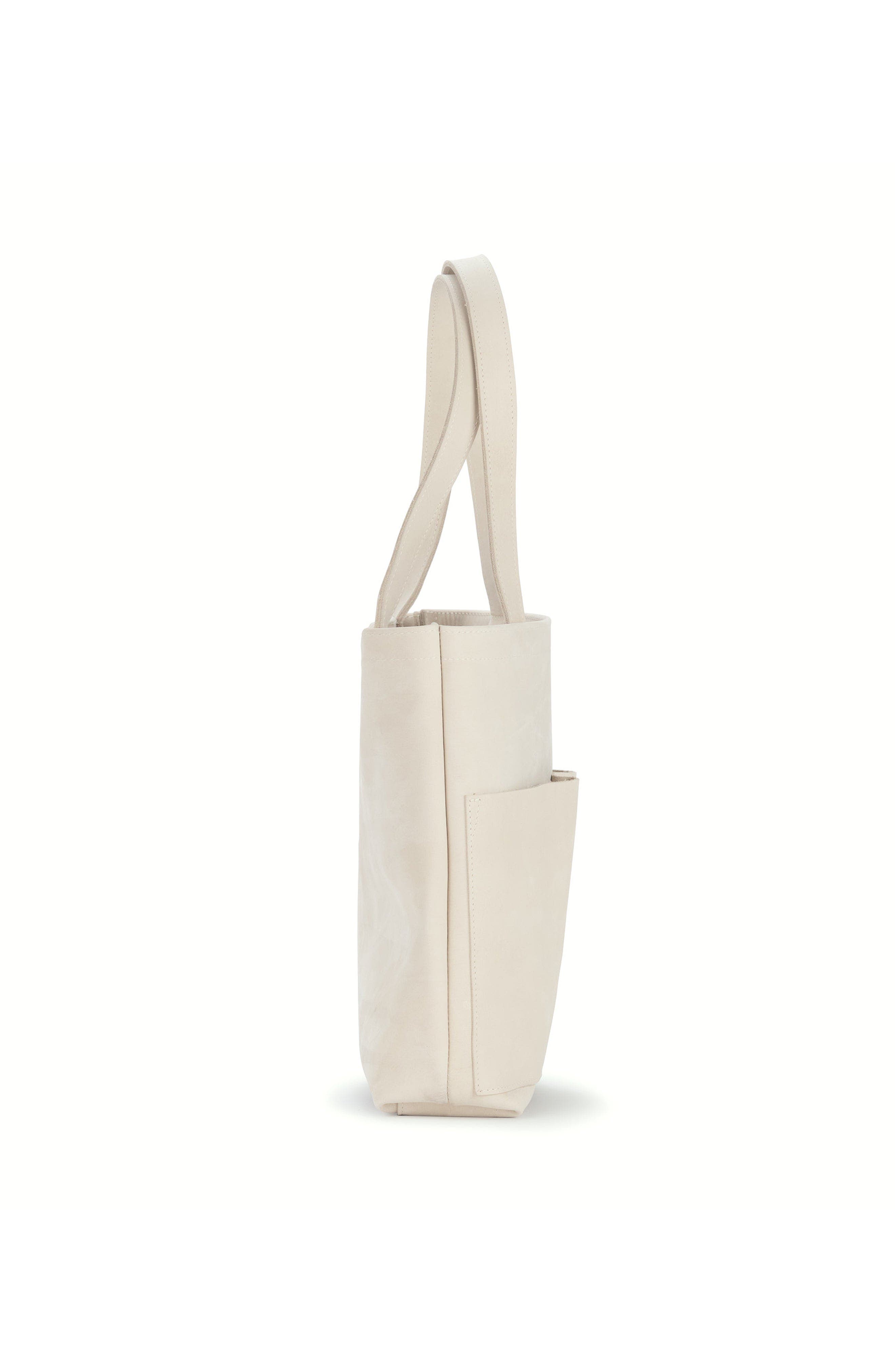 Brooklyn American Steer Leather Tote Bag, Alternate, color, Ash