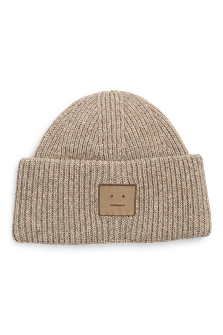 Pana Face Wool & Yak Hair Beanie, Main, color, GREIGE MELANGE