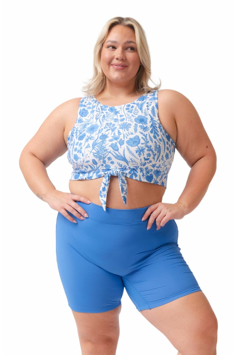 Bike Short, Alternate, color, Coastline Blue